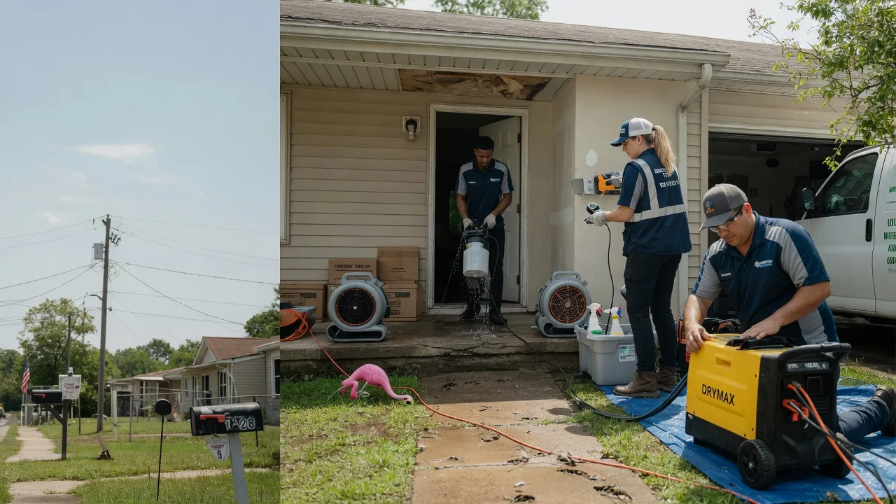 Storm Damage Water Removal in Wrightsville, GA near me